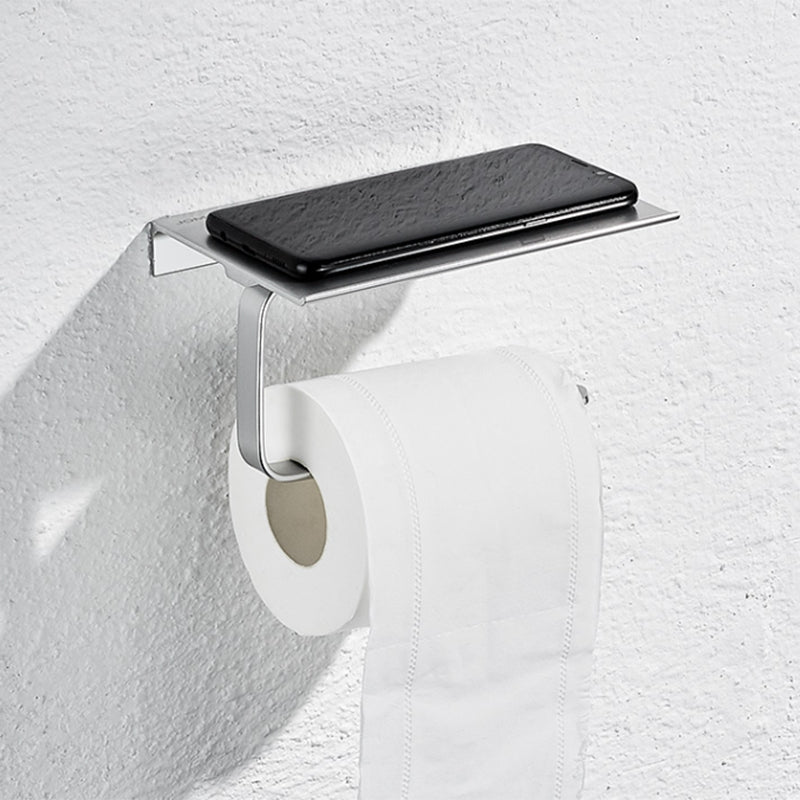 Modern Bathroom Set Paper Holder Bath Shelf Stainless Steel Bathroom Accessories Set