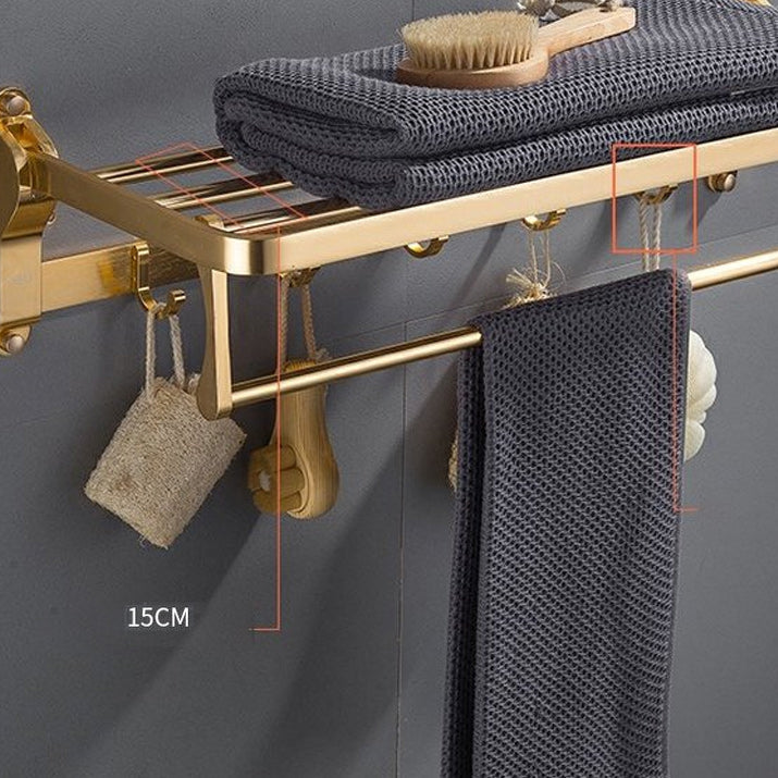 Gold 7-piece Bathroom Accessory Set Vintage Bathroom Accessory Set