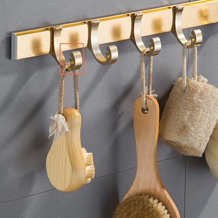 Gold 7-piece Bathroom Accessory Set Vintage Bathroom Accessory Set