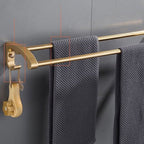 Gold 7-piece Bathroom Accessory Set Vintage Bathroom Accessory Set
