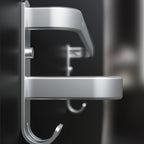 7-piece Bathroom Accessory Set Modern Aluminum Bathroom Set in Silver
