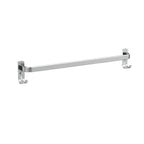 7-piece Bathroom Accessory Set Modern Aluminum Bathroom Set in Silver