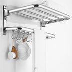 Modern Bathroom Accessory as a Single Item or in a Set Polished Chrome Bath Set