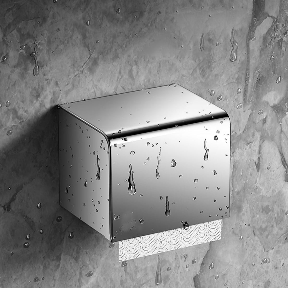 Modern Bathroom Accessory as a Single Item or in a Set Polished Chrome Bath Set