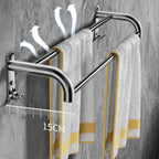 Modern Bathroom Accessory as a Single Item or in a Set Polished Chrome Bath Set