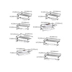 Modern Bathroom Accessory as a Single Item or in a Set Polished Chrome Bath Set