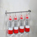 3-piece stainless steel bathroom accessory set Modern chrome object stand