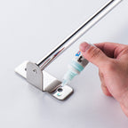 3-piece stainless steel bathroom accessory set Modern chrome object stand