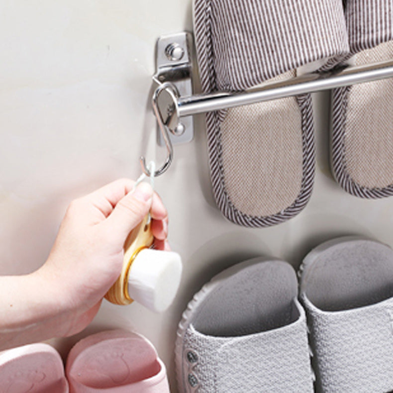 3-piece stainless steel bathroom accessory set Modern chrome object stand
