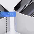 Modern Stainless Steel Bathroom Accessory Set Rectangular & Triangle Bathroom Shelf