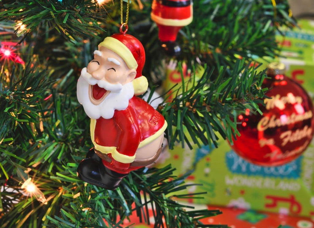 Funny Christmas tree decoration - SantaSass