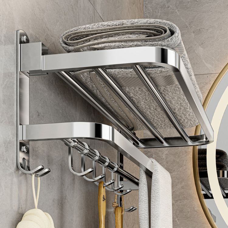 Modern Bathroom Accessory Set Made of Chrome-Plated Stainless Steel with Bathrobe Hook/Towel Bar
