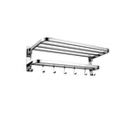 Modern Bathroom Accessory Set Made of Chrome-Plated Stainless Steel with Bathrobe Hook/Towel Bar