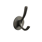 10-piece Bathroom Accessory Set Modern Matt Gray Bathrobe Hooks