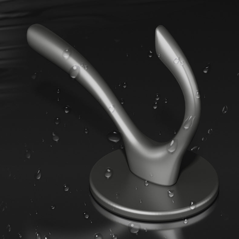 10-piece Bathroom Accessory Set Modern Matt Gray Bathrobe Hooks