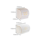 Vintage Bathroom Accessory Set Aluminum Paper Holder in White