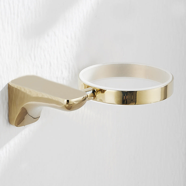 2-piece metal bathroom accessory set traditional toilet brush and holder set