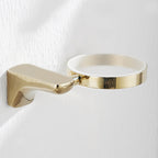 2-piece metal bathroom accessory set traditional toilet brush and holder set