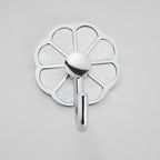 Polished 10-piece bathroom accessory set metal corrosion-resistant bathrobe hooks