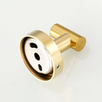 Modern Bathroom Accessory Set Metal Coat Hooks in Polished Chrome/Gold