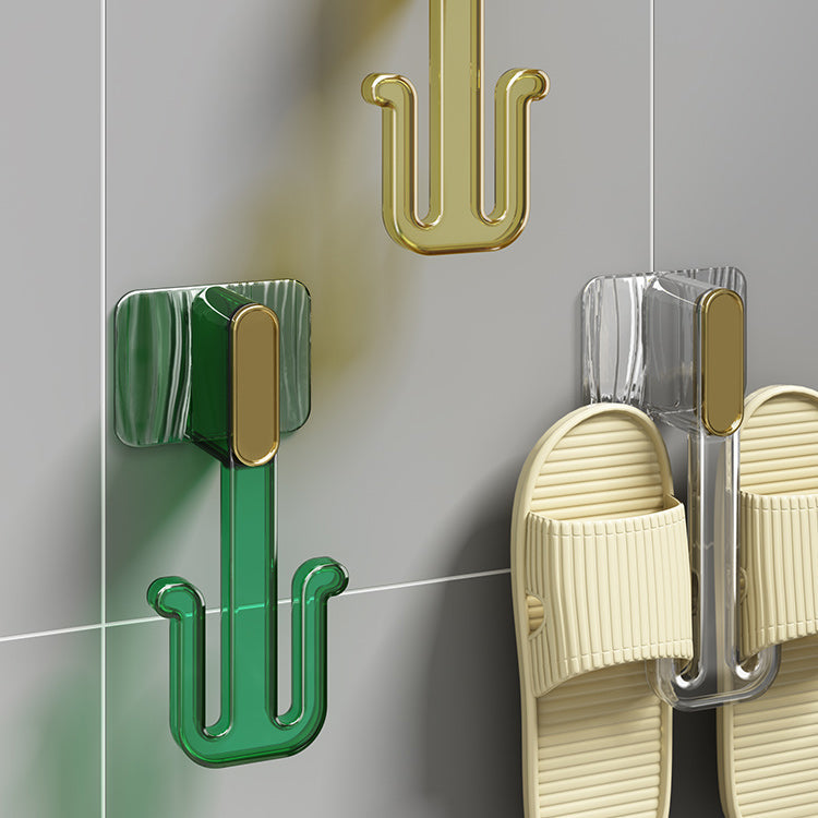 5-piece Bathroom Hardware Set 6.29" high Bathrobe Hooks in Modern Style