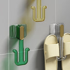5-piece Bathroom Hardware Set 6.29" high Bathrobe Hooks in Modern Style