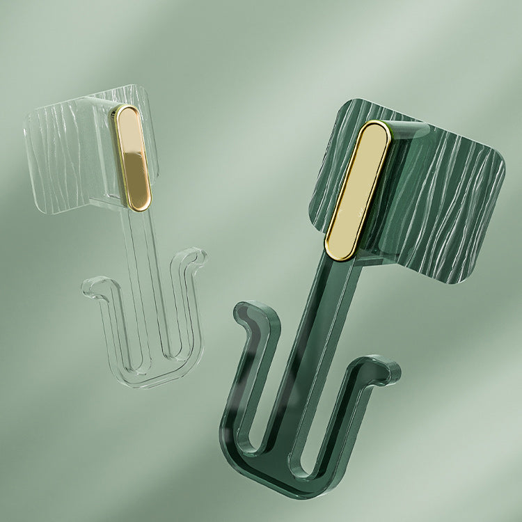 5-piece Bathroom Hardware Set 6.29" high Bathrobe Hooks in Modern Style