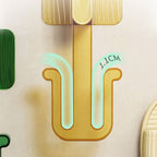 5-piece Bathroom Hardware Set 6.29" high Bathrobe Hooks in Modern Style