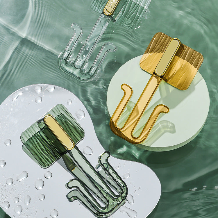 5-piece Bathroom Hardware Set 6.29" high Bathrobe Hooks in Modern Style