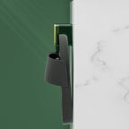 5-piece Bathroom Hardware Set 6.29" high Bathrobe Hooks in Modern Style