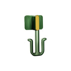 5-piece Bathroom Hardware Set 6.29" high Bathrobe Hooks in Modern Style