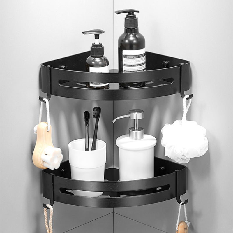 Modern Black Bathroom Accessory Set Tissue Holder Towel Bar Bathroom Fittings Set