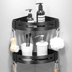 Modern Black Bathroom Accessory Set Tissue Holder Towel Bar Bathroom Fittings Set