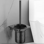 Modern Black Bathroom Accessory Set Tissue Holder Towel Bar Bathroom Fittings Set