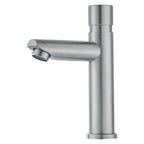 Modern Low Arc Basin Faucet with Single Lever Bathroom Sink Faucet