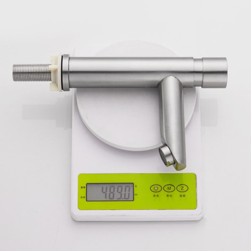Modern Low Arc Basin Faucet with Single Lever Bathroom Sink Faucet