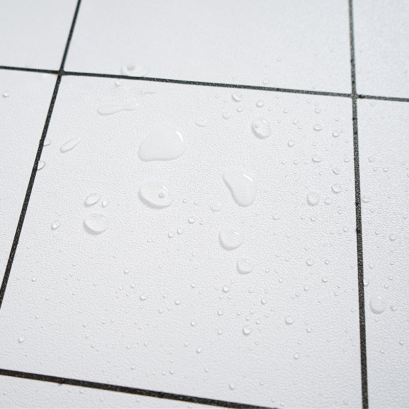 Square Grid Mosaic Tiles waterproof Peel-and-Stick Tile for backsplash
