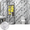 Square Grid Mosaic Tiles waterproof Peel-and-Stick Tile for backsplash