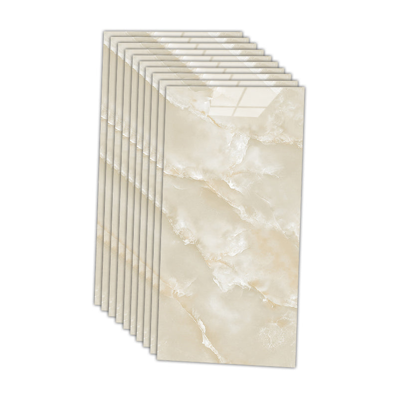 12" x 24" marbling single plate waterproof backsplash wall tile for bathroom