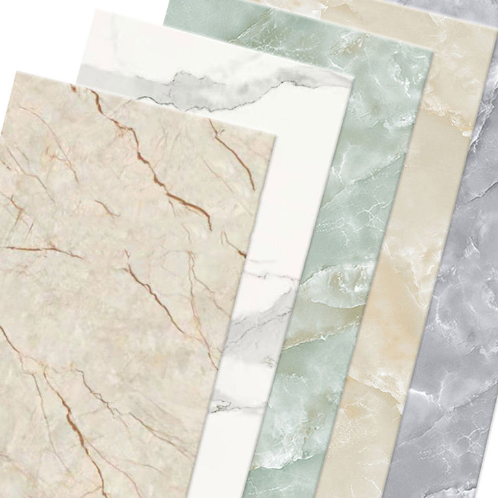 12" x 24" marbling single plate waterproof backsplash wall tile for bathroom