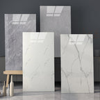 Marble Effect Single Tile 30 cm x 60 cm Waterproof Back Tile Rectangular Wall Tile