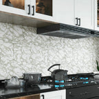 Individual Tiles Wallpaper PVC Waterproof Peel and Stick Tiles Wall Tile