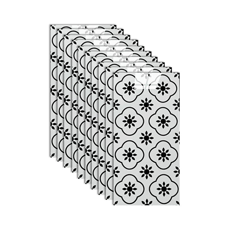 Individual Tiles Wallpaper PVC Waterproof Peel and Stick Tiles Wall Tile