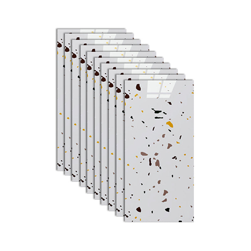 Individual Tiles Wallpaper PVC Waterproof Peel and Stick Tiles Wall Tile