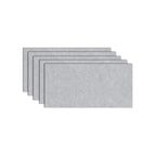 PVC Peel and Stick Wall Cladding Rectangular Single Panels Wallpaper