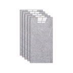 Plastic Peel and Stick Back Wall Rectangular Field Tile Peel and Stick Back Wall
