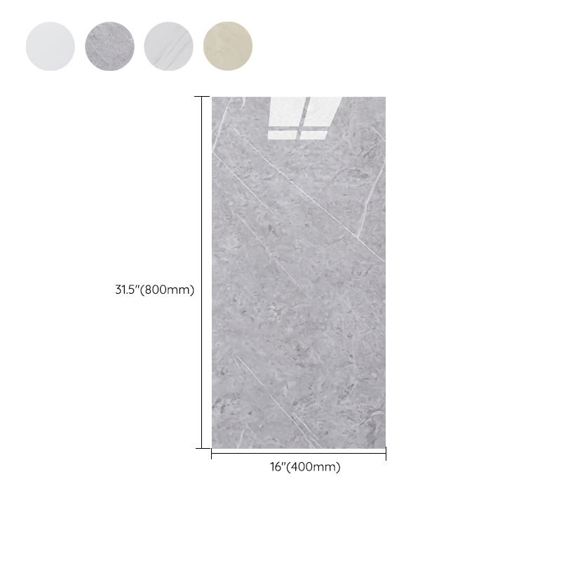 Plastic Peel and Stick Back Wall Rectangular Field Tile Peel and Stick Back Wall