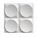 Modern Style PVC Wall Panel Living Room Peel and Stick Wall Covering 3D Wall Covering