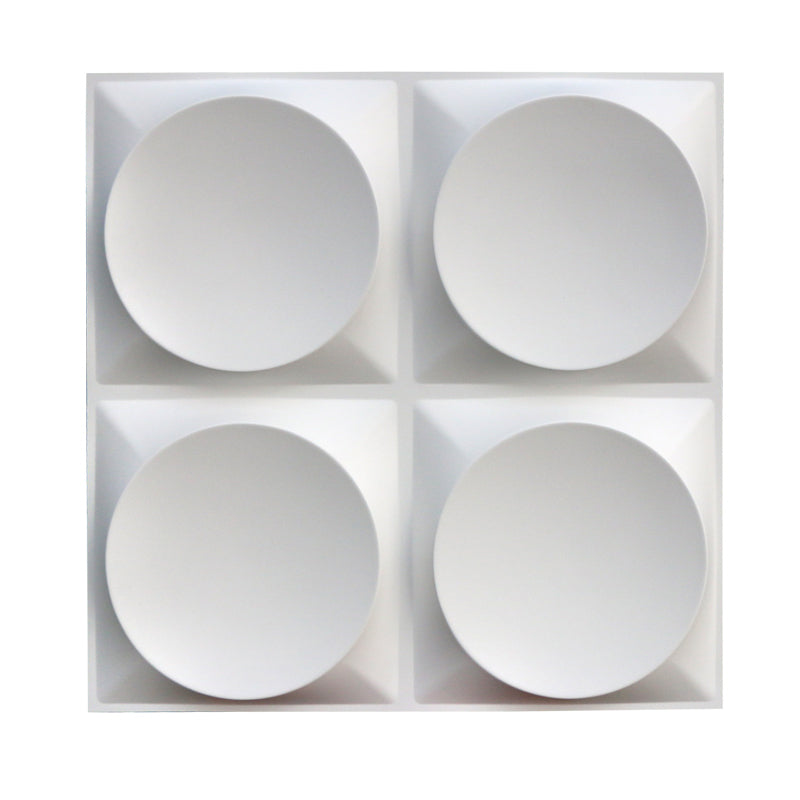 Modern Style PVC Wall Panel Living Room Peel and Stick Wall Covering 3D Wall Covering