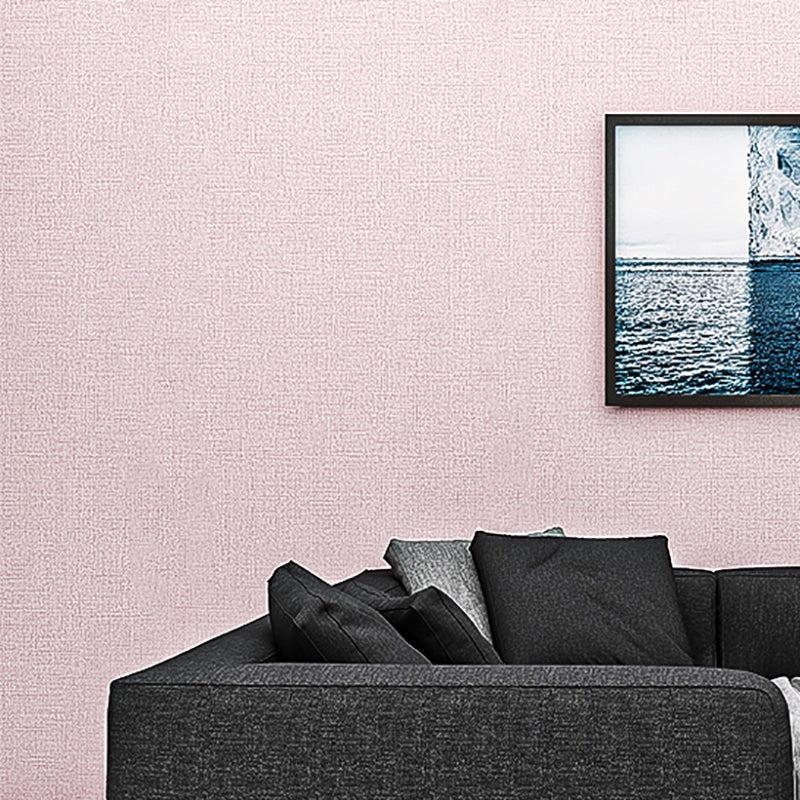 Modern Style Wall Panel PVC Living Room Peel and Stick Matte Texture Wall Covering